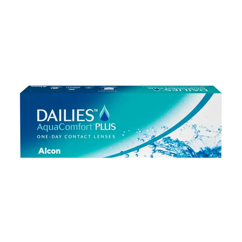 Lentilles sphériques quotidiennes Dailies AquaComfort Plus, 30 unités