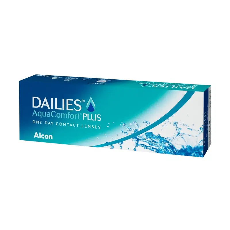 Lentilles sphériques quotidiennes Dailies AquaComfort Plus, 30 unités