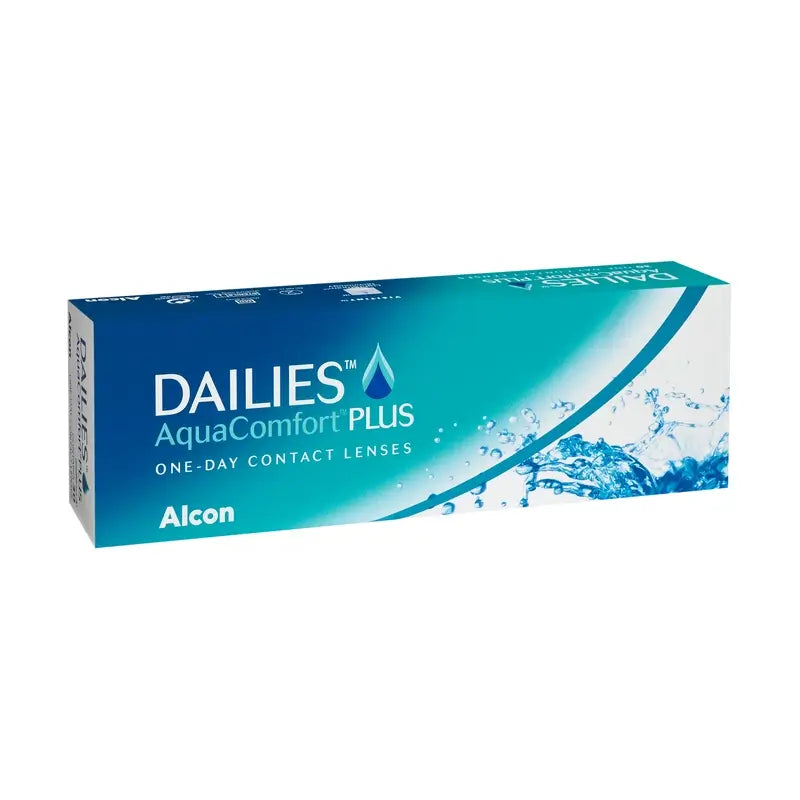 Lentilles sphériques quotidiennes Dailies AquaComfort Plus, 30 unités