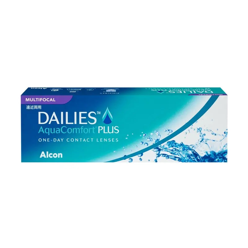 Lentilles multifocales quotidiennes Dailies AquaComfort Plus, 30 unités
