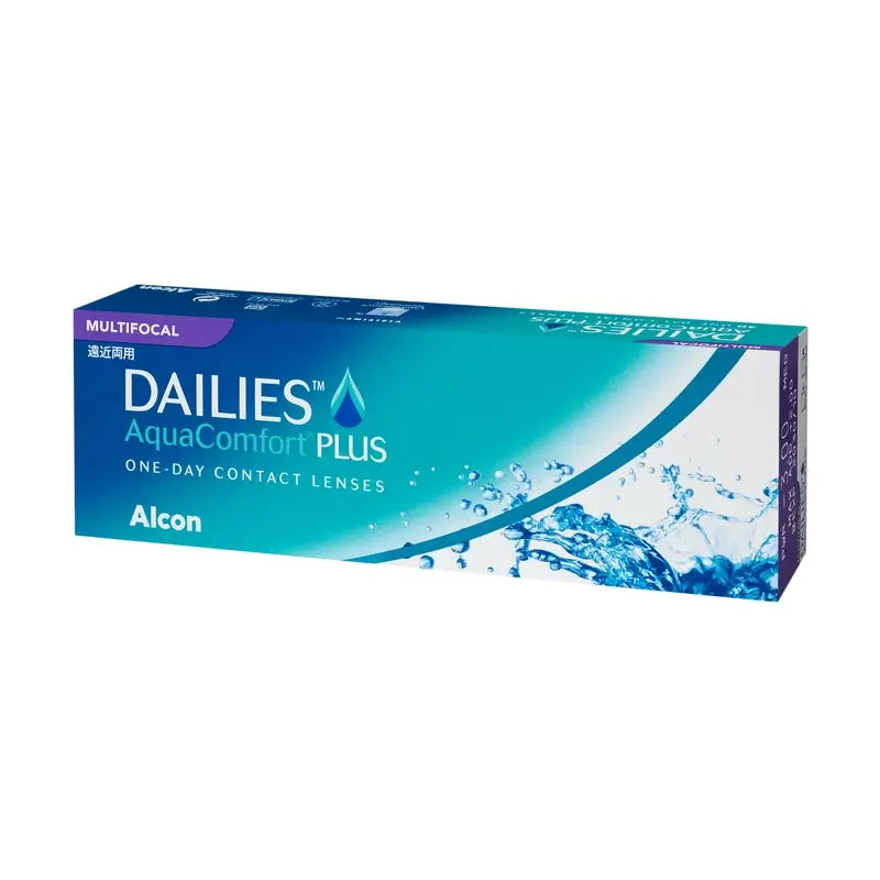 Lentilles multifocales quotidiennes Dailies AquaComfort Plus, 30 unités