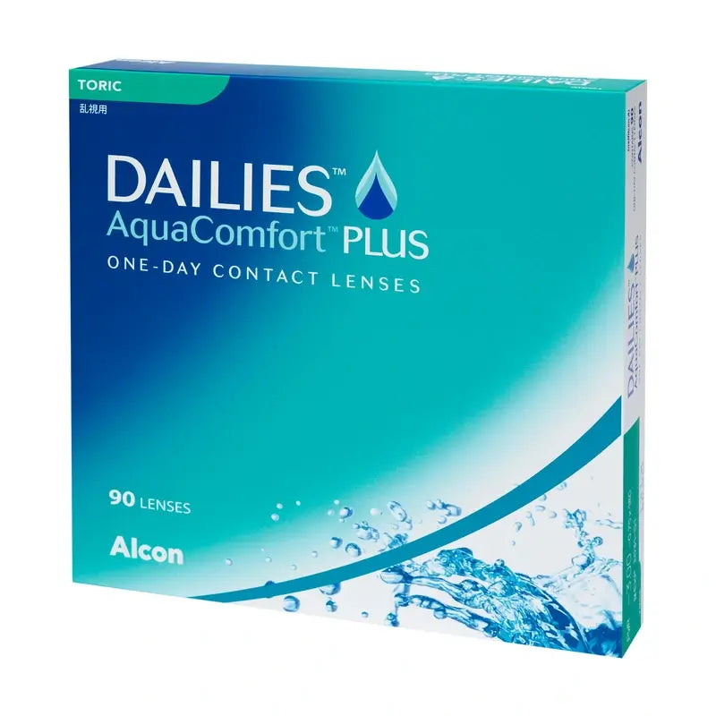 Lentilles quotidiennes toriques Dailies AquaComfort Plus, 90 unités