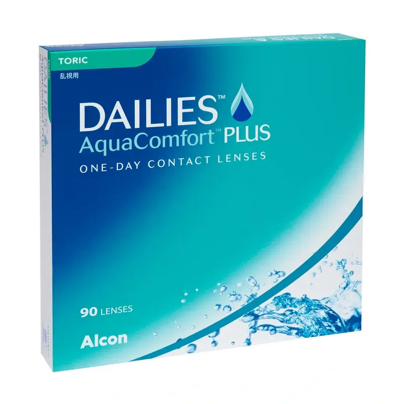 Lentilles quotidiennes toriques Dailies AquaComfort Plus, 90 unités