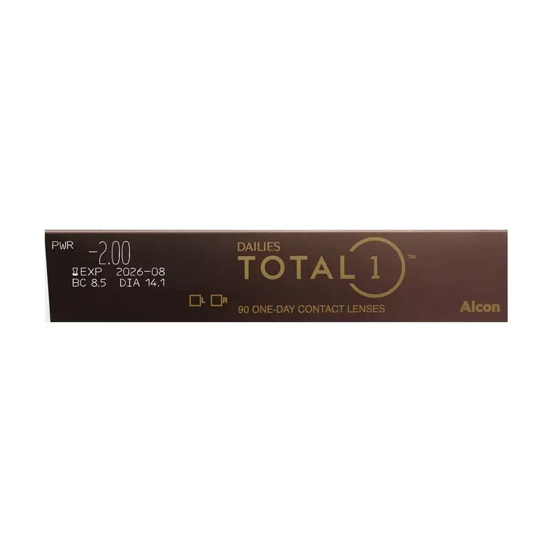 Dailies Total1 Lentilles Sphériques Journalières, 90 unités