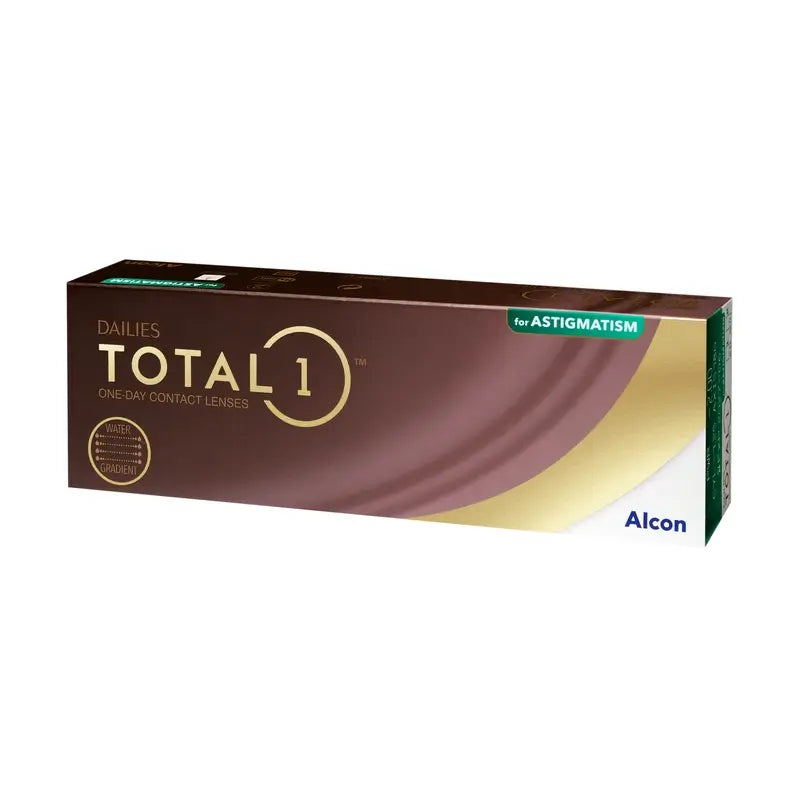 Lentilles quotidiennes toriques Dailies Total1, 30 unités