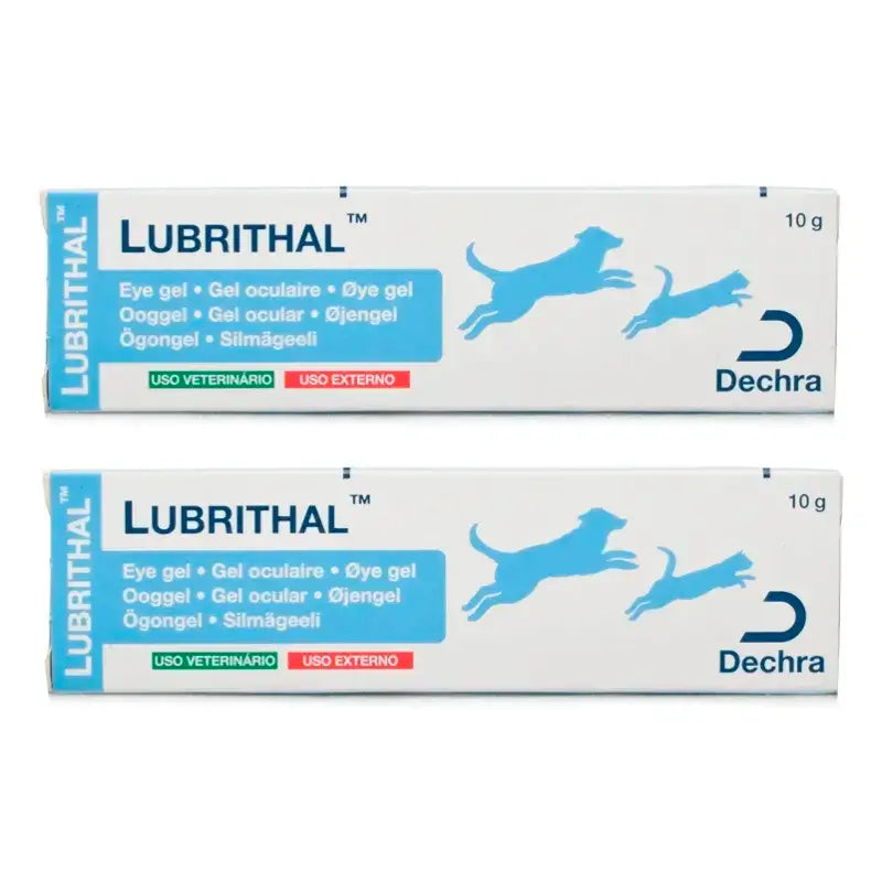Dechra Lubrithal Gel, paquet de 2 x 10 grammes
