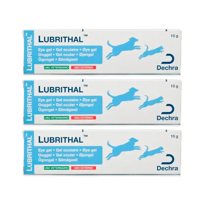 Dechra Lubrithal Gel, paquet de 3 x 10 grammes