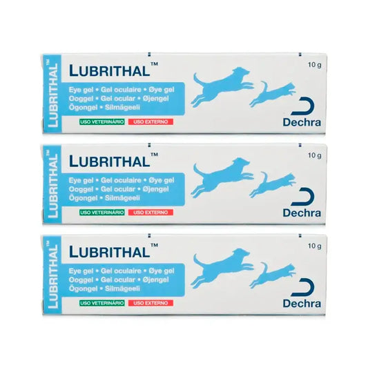 Dechra Lubrithal Gel, paquet de 3 x 10 grammes