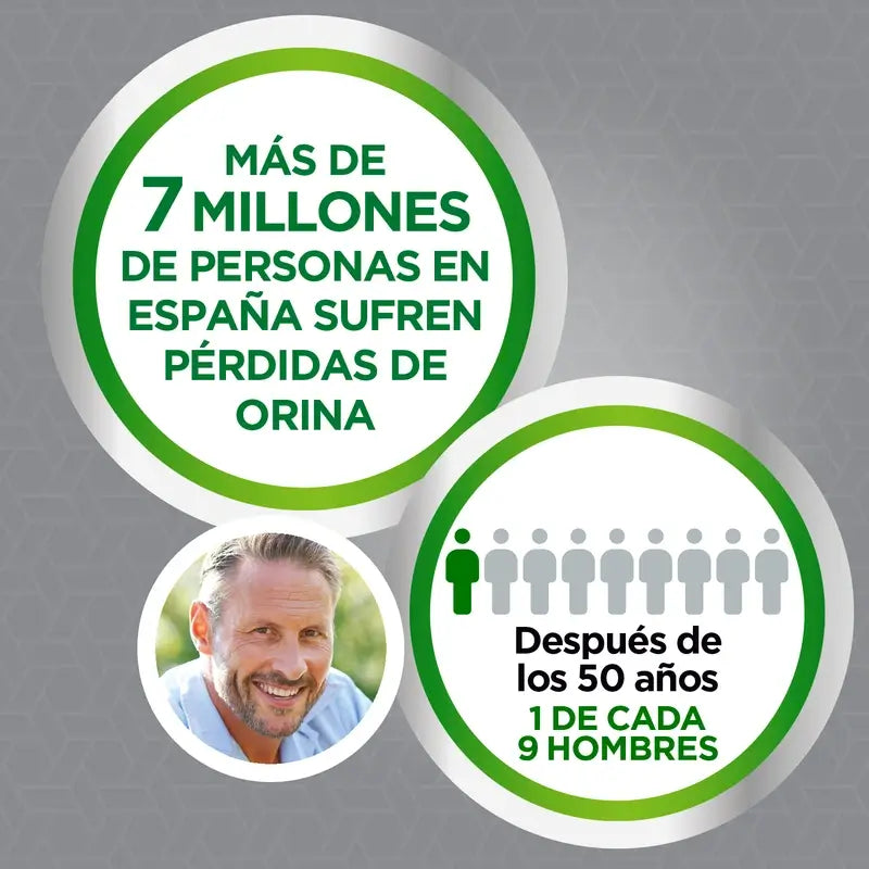 Depend Normal L/Xl Couche pour homme adulte, 9 pièces