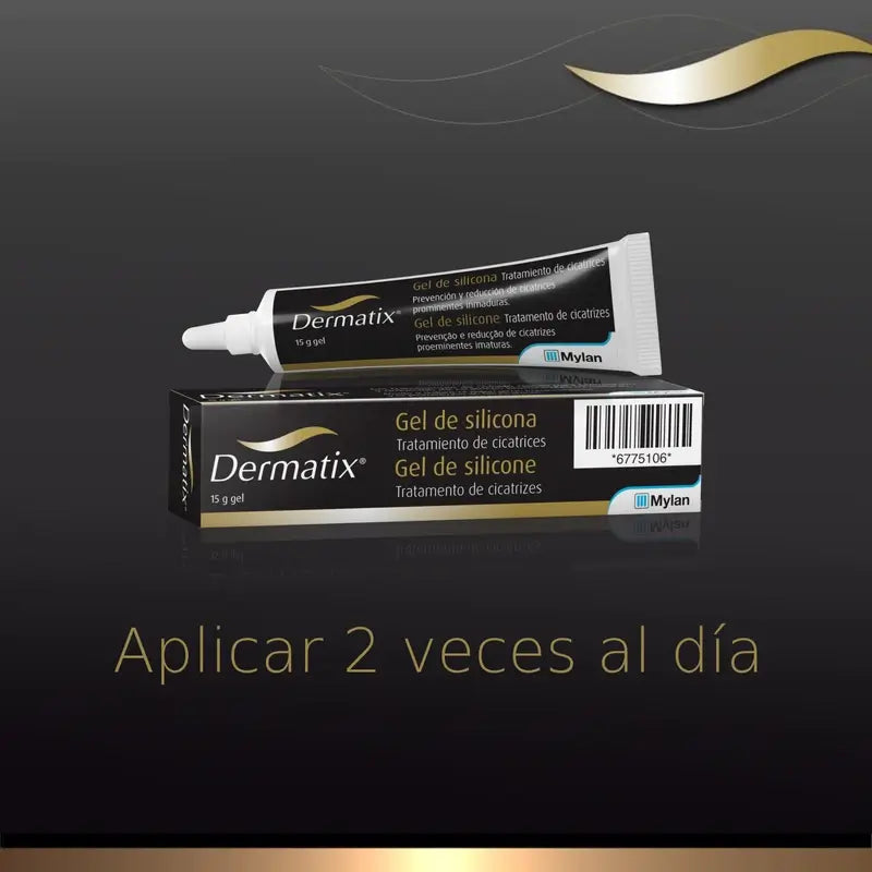 Gel de silicone Dermatix pour le traitement des cicatrices, 15g