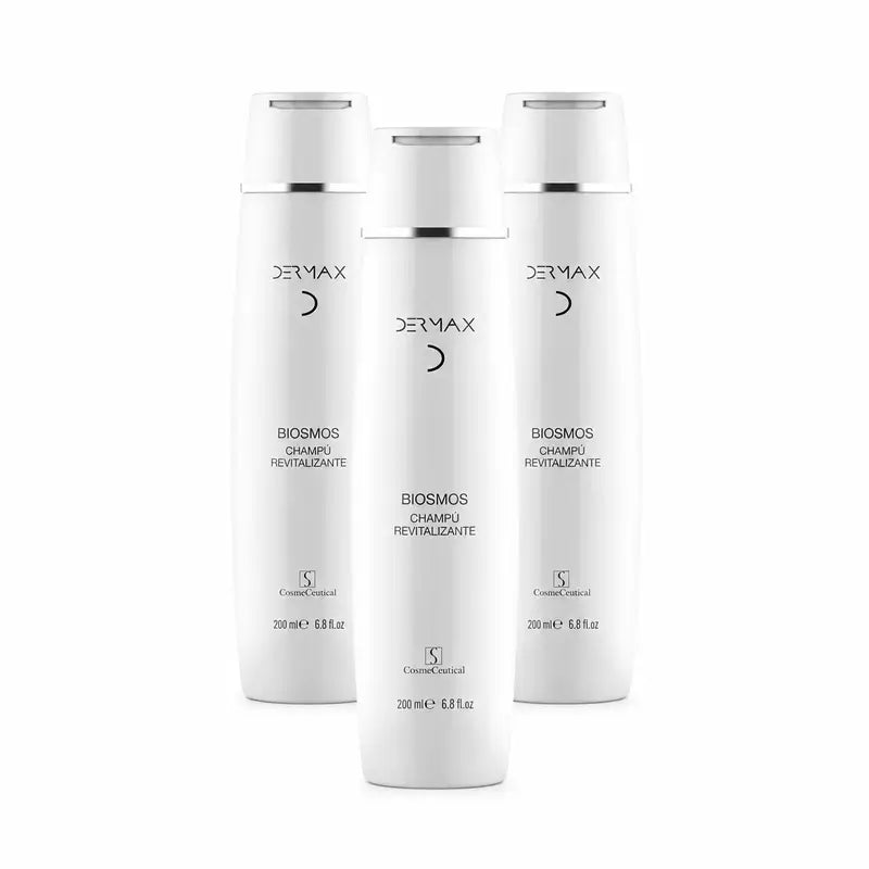 Dermax Biosmos Shampooing revitalisant, lot de 3 x 200 ml