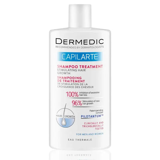 Dermedic Capilarte Shampooing de traitement stimulant la croissance des cheveux, 300 ml