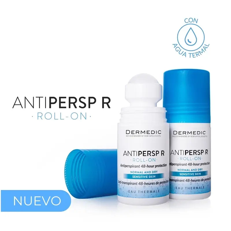 Dermedic Duo Antipersp R Antiperspirant Roll-On 48 heures, 2 x 60 ml