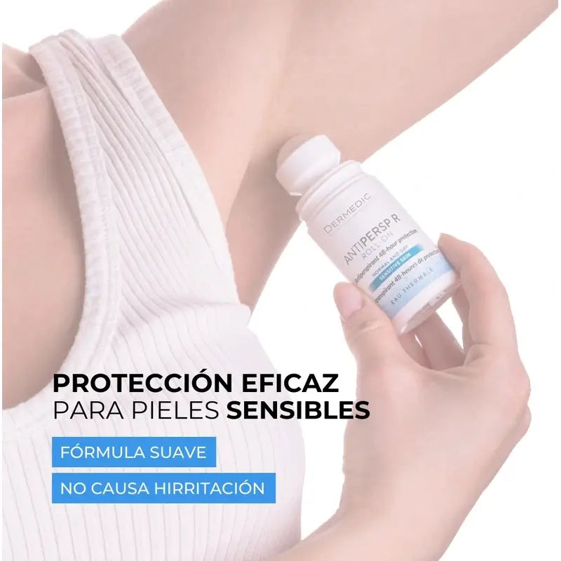 Dermedic Duo Antipersp R Antiperspirant Roll-On 48 heures, 2 x 60 ml