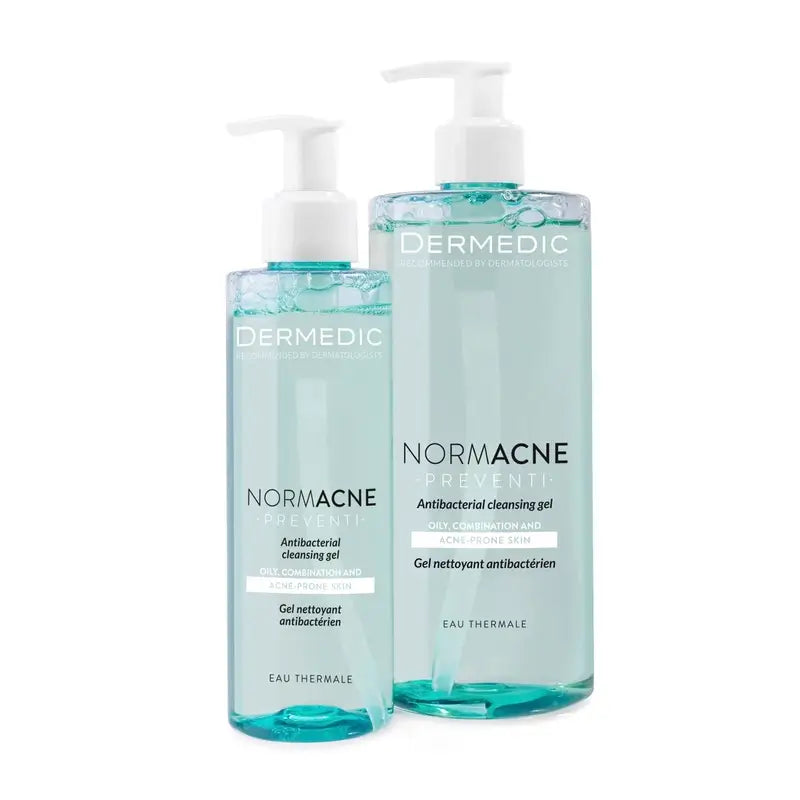 Gel nettoyant antibactérien Normacne de Dermedic, 200 ml