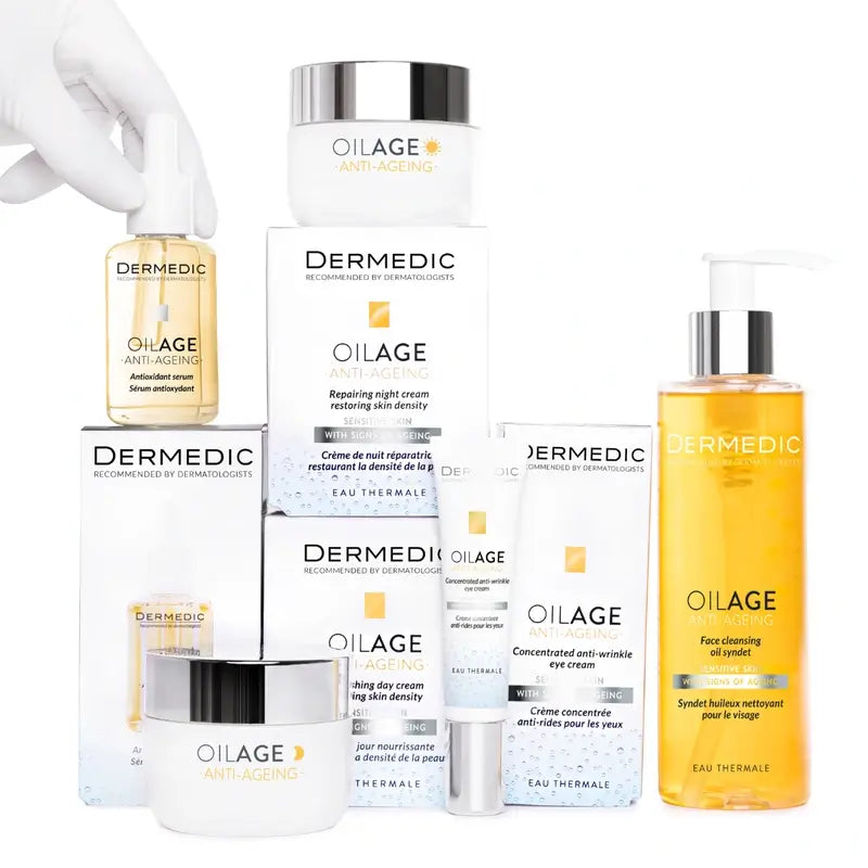 Dermedic Oilage Huile nettoyante pour le visage - Syndet, 200 ml