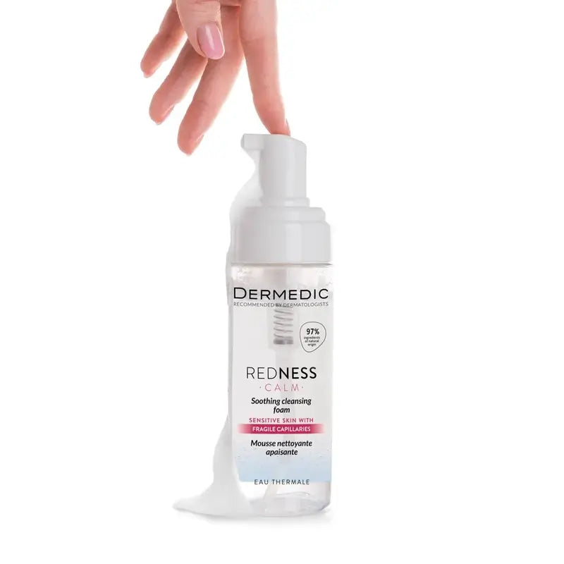 Dermedic Mousse nettoyante apaisante contre les rougeurs, 170 ml