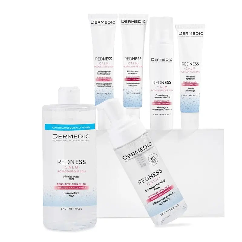 Dermedic Mousse nettoyante apaisante contre les rougeurs, 170 ml