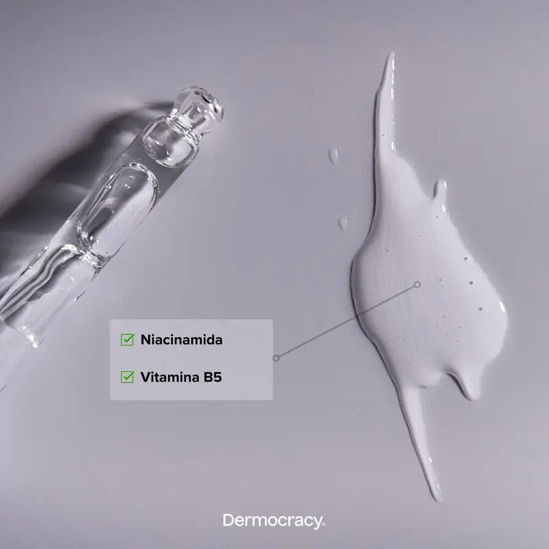 Dermocracy Niacin +B5 Sérum Clarifiant 15% Niacinamide + Vitamine B5 , 30 Ml