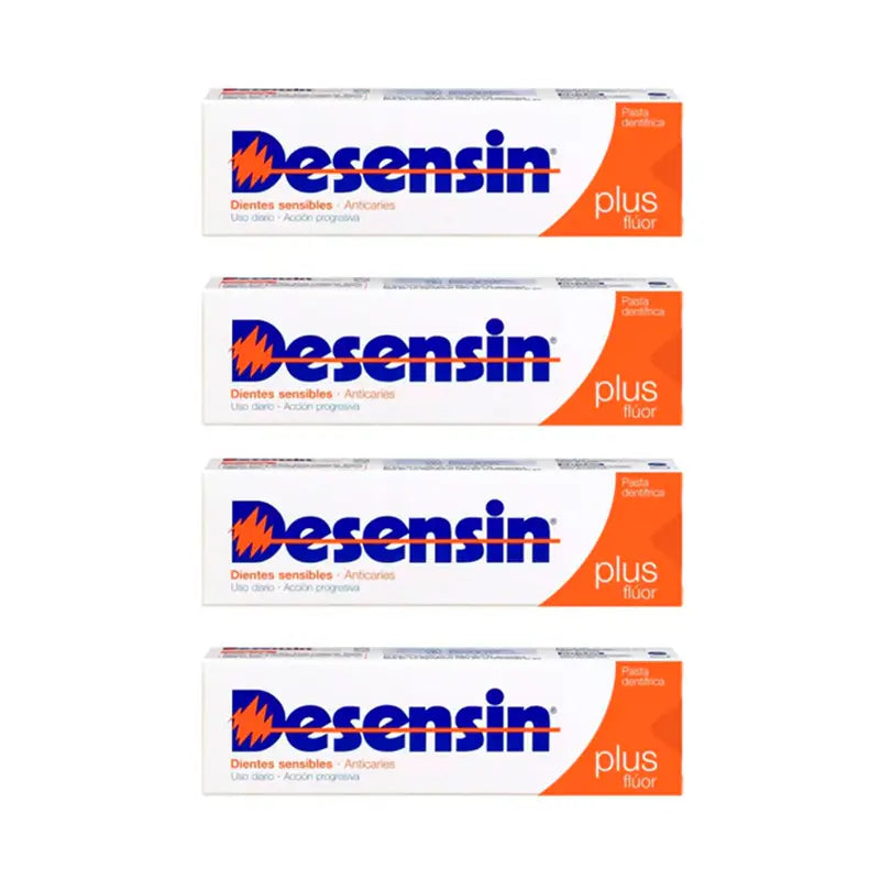 Desensin Pack Plus Dentifrice 4 x 150 Ml