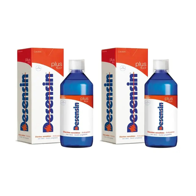 Desensin Plus Bain de bouche dentaire, 2X1000 Ml
