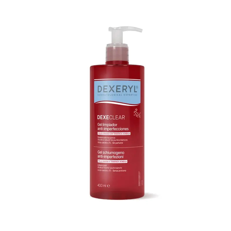 Dexeryl Dexeclear 2 In 1 Anti-Perfection Cleansing Gel , 400 ml