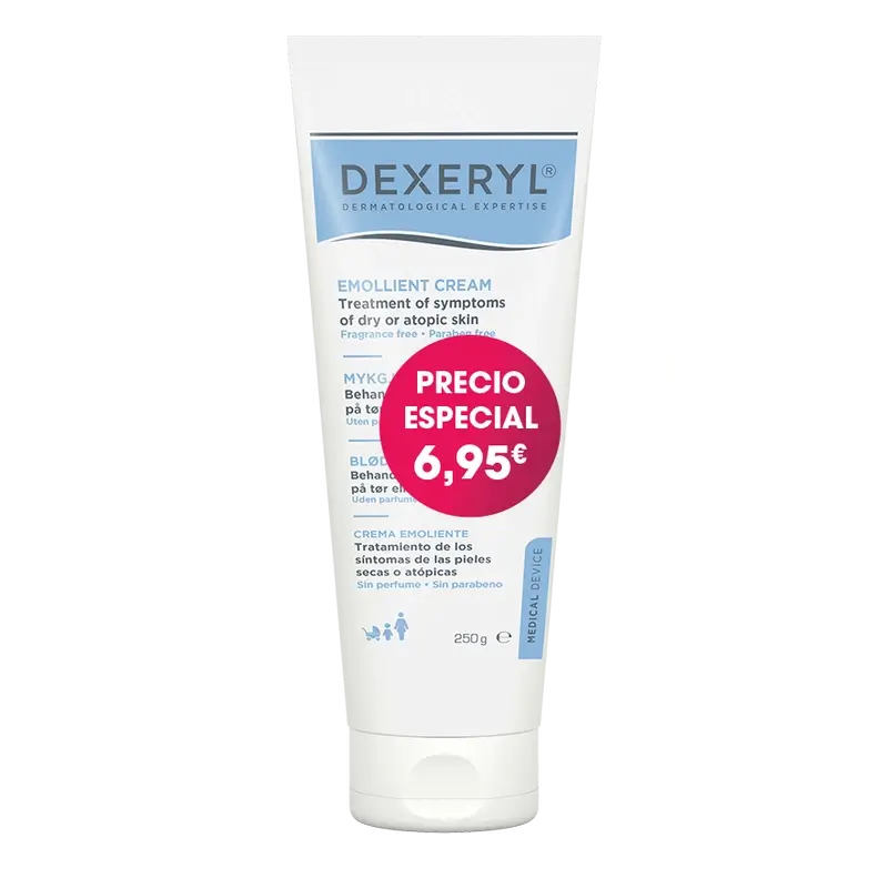 Kit crème émolliente Dexeryl Prix spécial , 250 gr