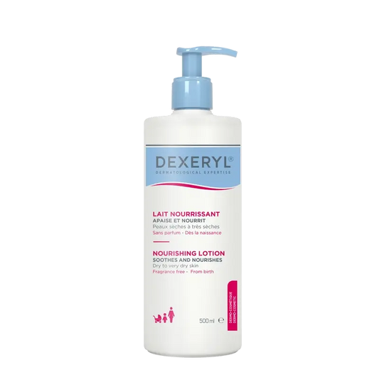 Dexeryl Routine Lotion nourrissante pour peaux sèches, 500 ml