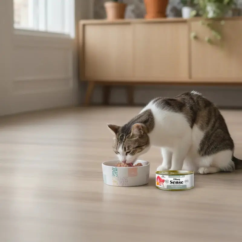 Dibaq Sense Wet Cat Food: Tuna with Rabbit, 12 x 70 g