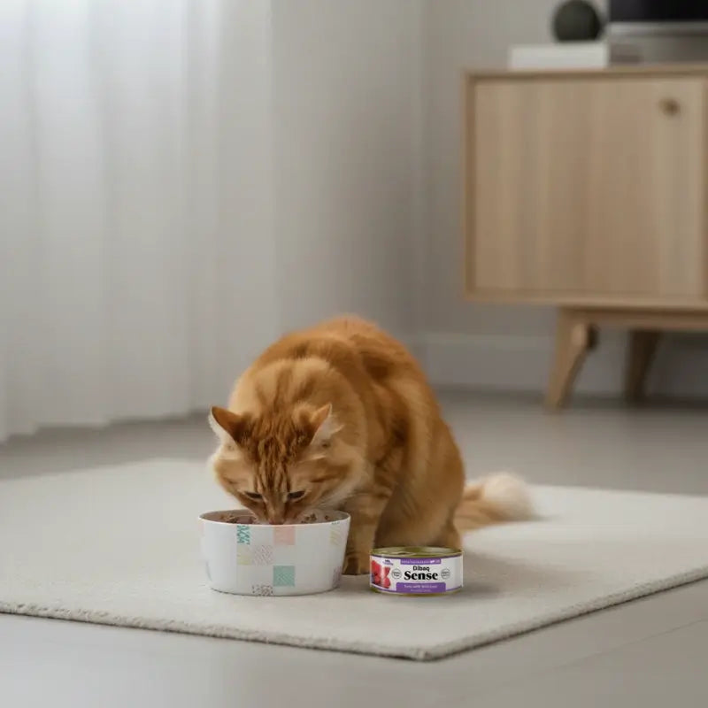 Dibaq Sense Wet Cat Food: Tuna with Wild Boar, 12 x 70 g