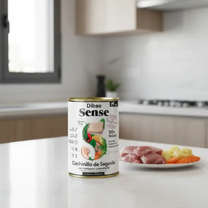 Dibaq Sense Wet Dog Food: Segovia Suckling Pig, 12 x 380 g