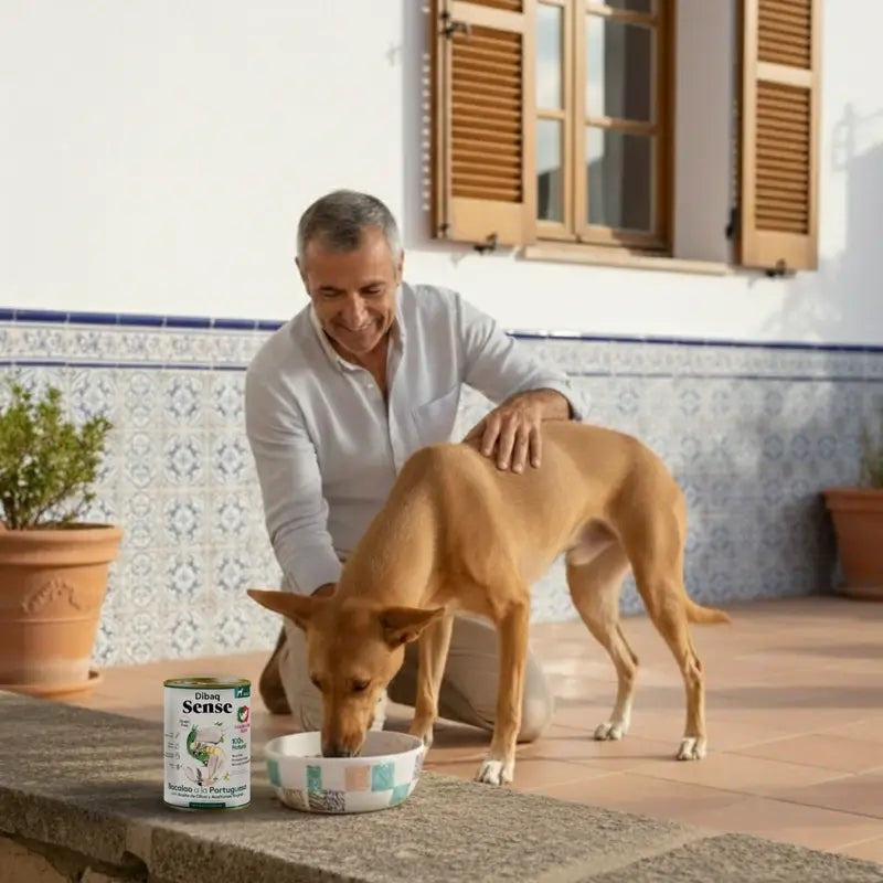 Dibaq Sense Grain-Free Wet Dog Food – Portuguese-Style Cod, 12 x 380 g