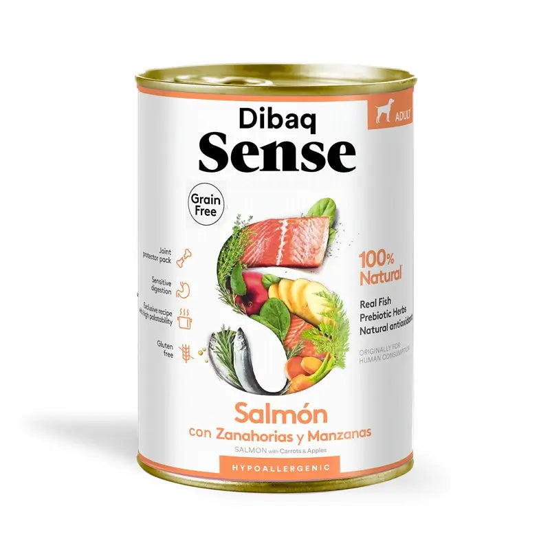 Dibaq Sense Wet Dog Food – Salmon, 12 x 380 g