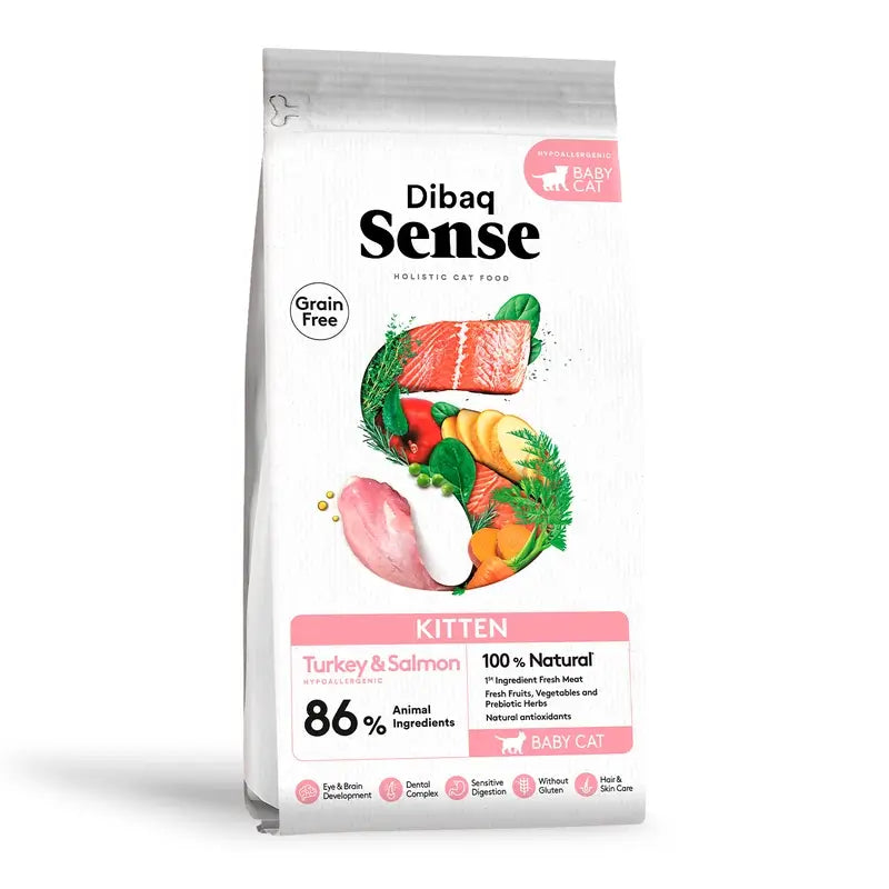 Dibaq Sense Grain-Free Kitten Cat Food, 1.5 kg