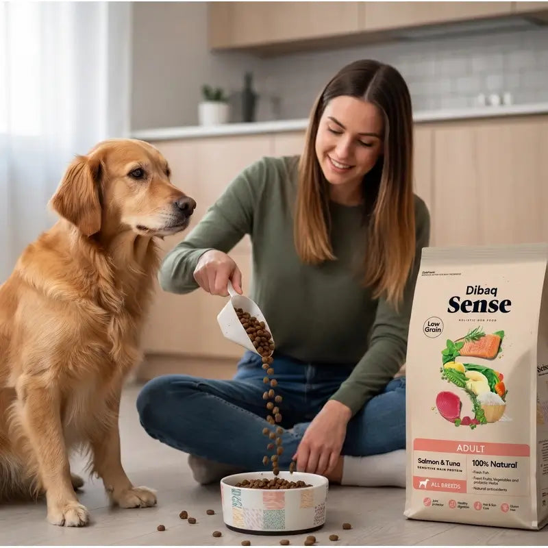 Dibaq Sense Low-Grain Fish Adult Dog Food, 12 kg