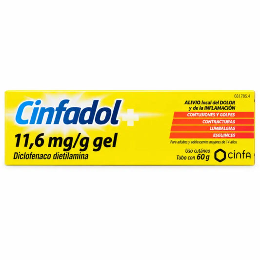 Cinfadol Gel 11,6 mg 60 g