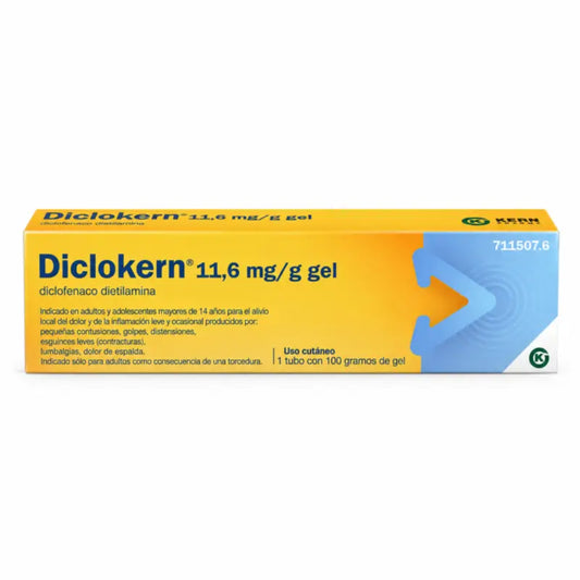 Diclokern 11,6 mg/g Gel topique 100 g