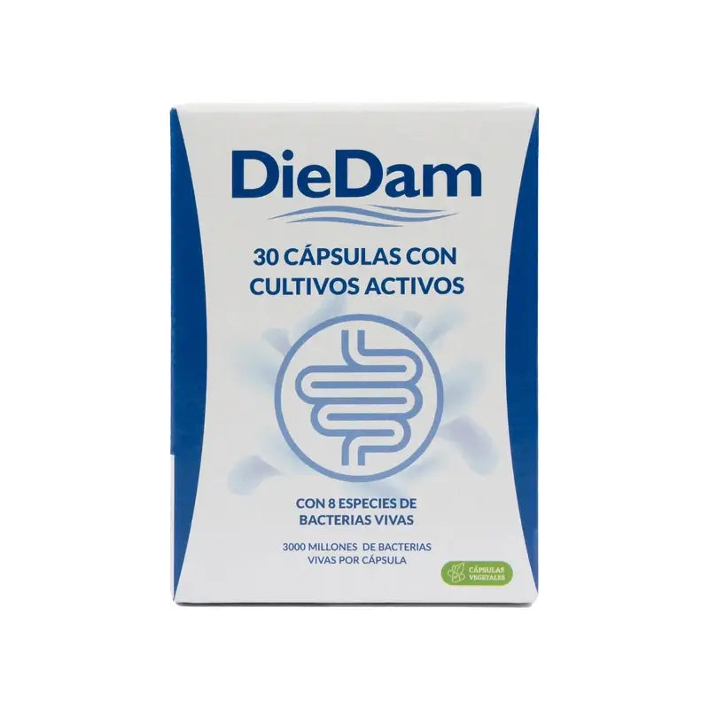 Diedam Probiotic In Enteric Capsules - Lactobacillus, Bifidobacteria et Inuline