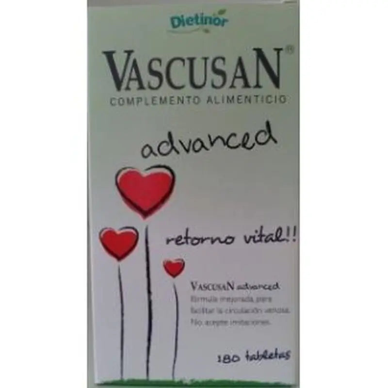 Dietinor (Vascusan) Vascusan Advanced 180 Capsules