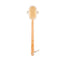 Disna Natural Bristle Bathroom Brush, units 1