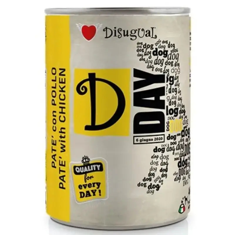 Disugual D-Day Dog Chicken 6X400Gr