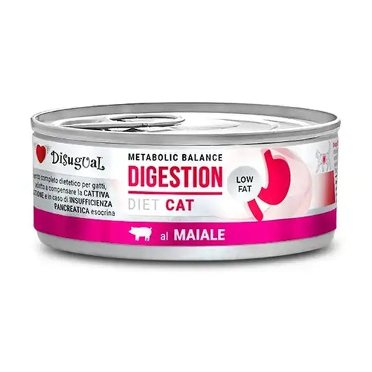 Disugual Diet Cat Digestion Low Fat Pig 12X85Gr