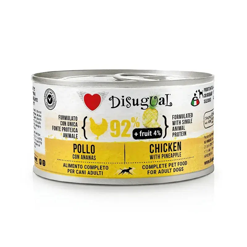 Disugual Fruit Dog Poulet Ananas 12X150Gr