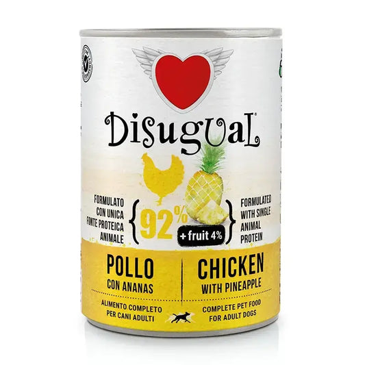 Disugual Fruit Dog Poulet Ananas 6X400Gr