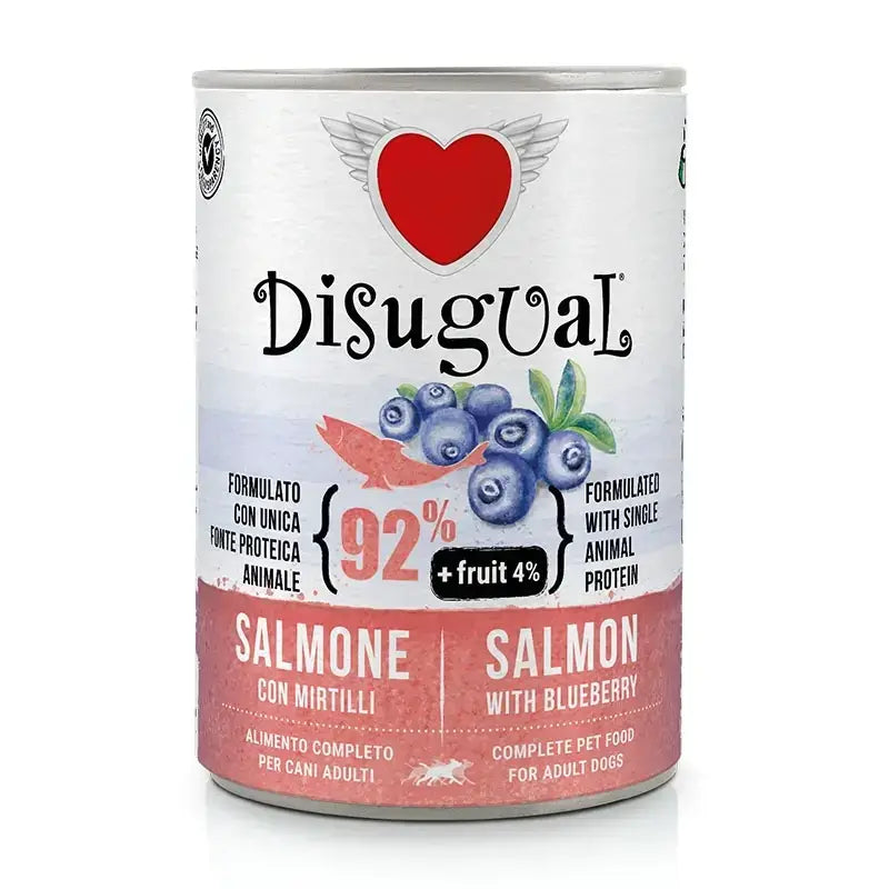 Disugual Fruit Dog Saumon Myrtille 6X400Gr