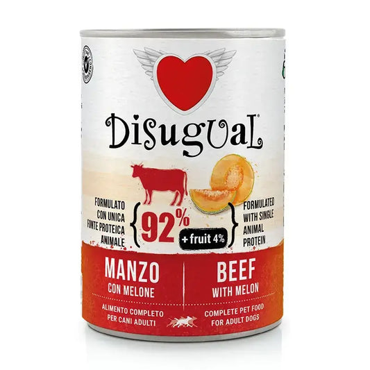 Disugual Fruit Dog Boeuf Melon 6X400Gr