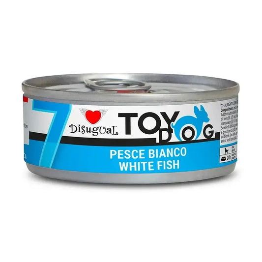 Jouet Disugual Chien Blanc Poisson 12X85Gr