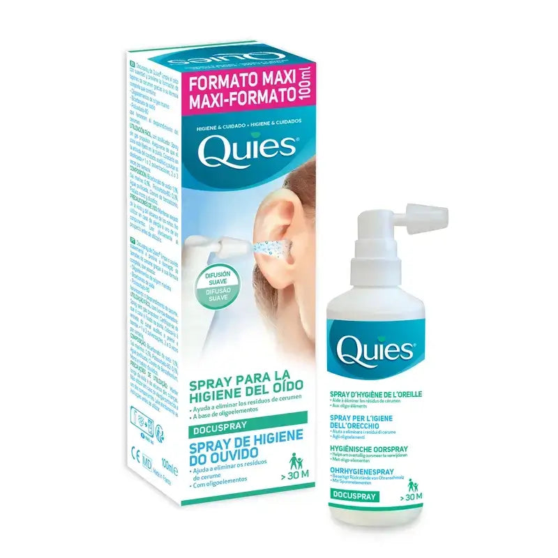 Docuspray Spray d'hygiène auriculaire 100 ml