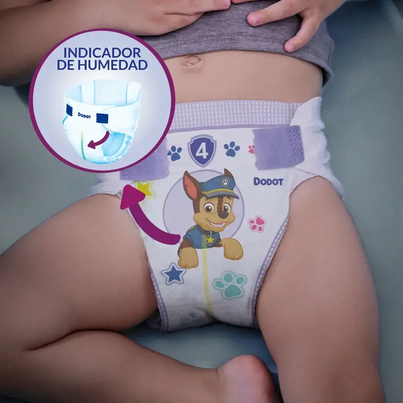 Dodot Activity Taille 5+ Extra Jumbo (12-17 Kg), 48 couches