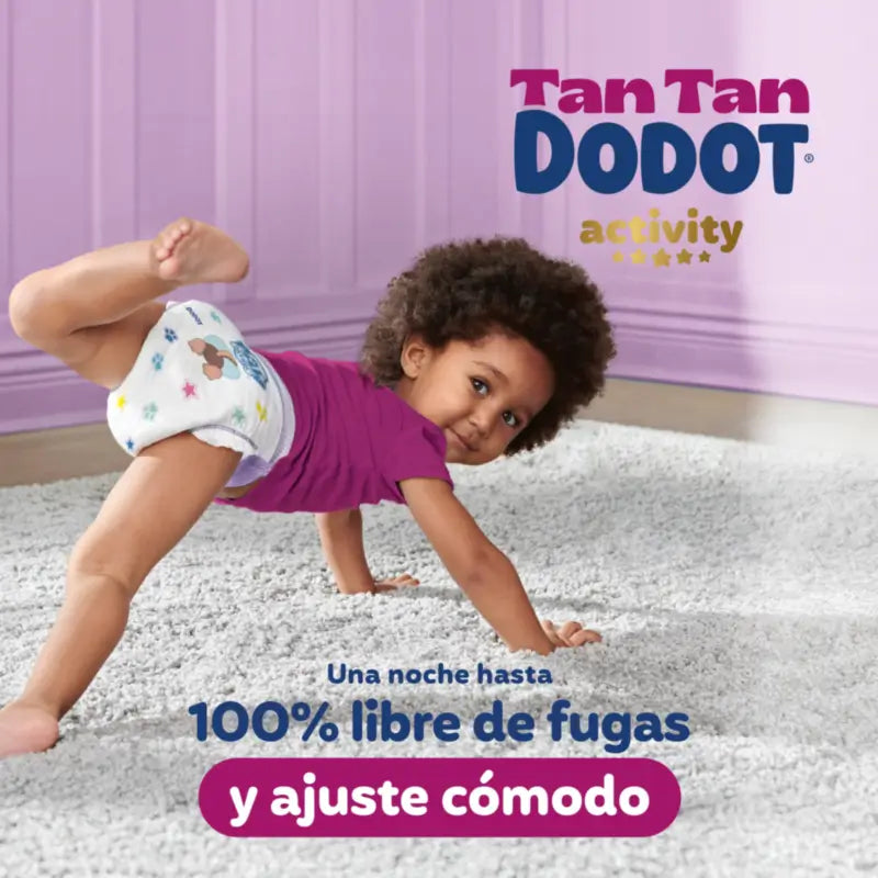 Dodot Activity Taille 5+ Extra Jumbo (12-17 Kg), 48 couches
